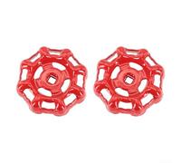 Rueda de mano de válvula de hierro fundido de repuesto para válvulas de compuerta de cobre y globo, proporciona un manejo seguro y ajustes precisos en sistemas de válvulas