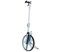 Rueda de medición hedue® MR3 - contador de metros con gran diámetro de rueda de 320 mm, distanciómetro plegable