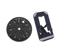 Rueda de Melodía Musical, Herramienta de Teoría Musical con Soporte, Aleación de Aluminio, para Aprender y Componer Música