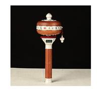 Rueda de oración budista de manivela, Rueda de oración de mano Rueda de oración budista Rueda de oración budista de manivela Aleación Budismo tibetano Seis palabras Mantra Mano (Color: 3) (Color: 3) (
