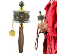 Rueda De Oración Portátil Rotación Ergonómica Silenciosa Estética