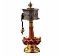 Rueda de oración tibetana Rueda de oración budista de seis caracteres con la verdad de las Escrituras de Buda de primera calidad for una meditación relajante
