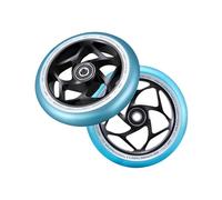 Rueda de patinete acrobático Blunt Gap Core 120 mm (negro/PU verde azulado)