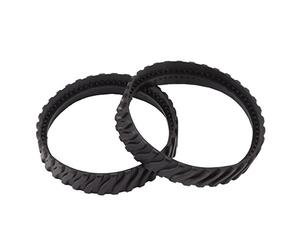 Rueda de Pista de Neumáticos de 2 Uds, Rueda de Limpiador de Piscina, Neumáticos de Pista, Piezas de Repuesto para Aspiradoras Robóticas de Piscina Zodiac MX8 MX6