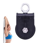 Rueda de polea colgante genérica - Polea de levantamiento de pesas | Polea de elevación giratoria de 360 ° Rueda de ejercicio de fitness giratoria muda Robusta para equipos de gimnasia