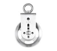 Rueda de polea de Entrenamiento de Gimnasio, Rueda de polea de Cable de 360 Grados, Rueda de polea de Cuerda de Entrenamiento de Acero Inoxidable, de Gimnasio para una Mejor Experiencia de