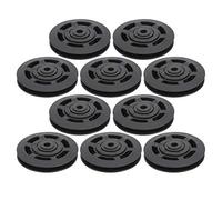 Rueda de Polea, de Polea Cable Gimnasio Universal 10pcs 95 Mm Universal Rodamiento Nylon Reemplazo la Rueda la del Gimnasio del para el Negocio Familia Club Pesas