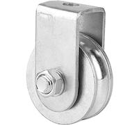 Rueda de polea, rueda de elevación sin rodamientos, poleas giratorias resistentes, rodillos de bloque duraderos para sistemas de elevación y elevación eficientes