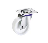 Rueda de poliamida, carcasa de acero inoxidable Proroll, Ø x anchura de rueda 100 x 32 mm