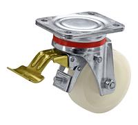 Rueda de poliamida, carcasa de chapa de acero Wicke, Ø x ancho de rueda 80 x 30 mm