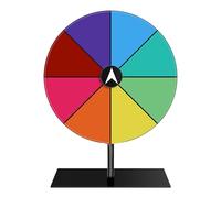 Rueda de premios rotativos | Juego de la Wheel of Fortune Clasificable - Lucky Roulette Board Game para exposiciones Carnivals Classrooms Anual Meetings Parties Reuniones Reuniones