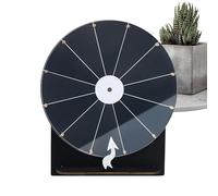 Rueda de premios - Rueda de premios giratoria | Ruedas de ruleta de la fortuna de madera de 11 pulgadas | Productos nocturnos de juego borrables para adultos Adolescentes Organizadores Event Planner