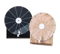 Rueda de premios - Tabla de recompensas de Mesa, Disco de la Suerte grabable, Equipo de Juego de Grupo, Estructura rotativa, Herramienta de planificación de Entretenimiento, Organizador de