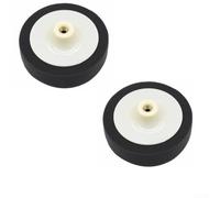 Rueda de pulido de espuma de 150 mm con patrón de alfombrilla para pulido compuesto y pulido de cubo de coche, rosca de 14 mm (2 piezas)