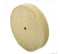 Rueda de pulido de fieltro de lana de 150 mm para jade y metal para pulir herramienta de amoladora densidad suave para todos los tipos de metal