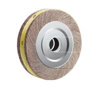 Rueda de pulido mil impulsores 100 150 200 250 300 disco rueda tela esmeril(150.0x30.0x25.0mm 60#)