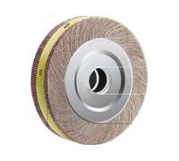 Rueda de pulido mil impulsores 100 150 200 250 300 disco rueda tela esmeril(150x30x25mm 40#)