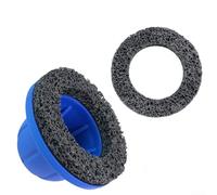 Rueda de pulido para amoladora de cubo de rueda de 150 mm, herramienta de cepillo de limpieza con taza de molienda, rueda de molienda de carburo de silicio para cubos de 150 mm de hasta 1500 RPM (2