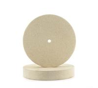 Rueda de pulido plana de las lanas de los 250Mm m 250X40m m, lana fina y gruesa para el pulido de madera plástico del acero inoxidable del metal (pelo grueso)