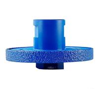 Rueda de ranurado de diamante, para amoladora angular, disco de molienda plano resistente, para azulejos, mármol, piedra, 10 cm/12 cm, uso en húmedo y seco, acero tratado térmicamente (10 cm)