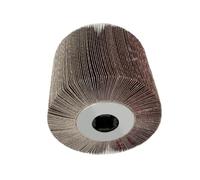 Rueda de rayado for pulido de metales P40-P600, 120 x 100 x 19 mm, rueda de tela esmeril for pulido de láminas, 1 unidad(60)