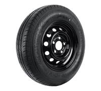 Rueda de remolque reforzada 165/80 R13C LINGLONG 96/94N rueda completa para remolques con llanta de acero UNITRAILER negro 4.5Jx13 H2 5x112 ET30, carga 675 kg