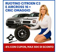 ✅ Rueda De Repuesto Citroen DS C3 Y C3 Aircross 16" 125/85R16 + Gato De Regalo ✅