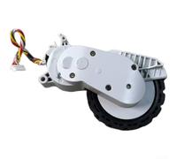 Rueda de repuesto de goma maciza para Xiaomi para Mijia M30 para aspiradora | Plug and Play, ajuste perfecto para M30/m40, fácil instalación, mejora la movilidad, duradero