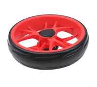 Rueda de repuesto para carrito de golf con banda de rodadura de EVA para un paseo silencioso y suave, eje de 25,5 cm de diámetro exterior de 10 mm, rueda de carrito todo terreno para césped y caminos