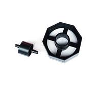 Dispensador de cinta adhesiva negra rueda de repuesto,Accesorios para cortador de cinta pequeña