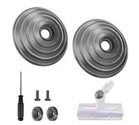 Rueda de repuesto para Dyson Accesorios, para Dyson V15 V6 V7 V8 V10 V11 V12 DC58 DC59 DC62 DC74, Direct Drive Cleaner Cabeza Rueda Bola Juego de Rueda, con Tornillos de Fijación y Destornillador