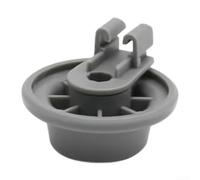 Rueda de repuesto para lavavajillas ABS gris resistente al calor rueda de repuesto para lavavajillas parte inferior silenciosa rueda para Bosch para lavavajillas Siemens, rueda de ABS robusta para