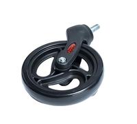 Rueda de repuesto para silla de ruedas, rueda de silla de ruedas con horquilla delantera, rueda de repuesto sólida para sillas de ruedas, andadores