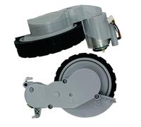 Rueda de repuesto para Tapo para RV30 Plus para RV20 Max Robot Aspirador Izquierda Derecha Rueda principal Autovaciado Compatible con Pisos de Madera Dura Fácil Instalación (IZQUIERDA + DERECHA)