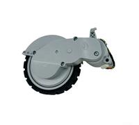 Rueda de repuesto para Tapo RV30 Plus / RV20 Max, rueda de repuesto izquierda/derecha, autolimpiable, construcción de plástico resistente, funcionamiento silencioso, mejor maniobrabilidad en suelos