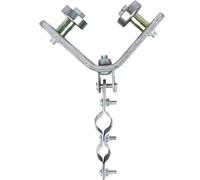 Rueda de rodamiento de grúa - polea de cable de hierro angular | Anillo de elevación de cuerda de alambre pesado, equipo de remolque de alta carga para construcción, taller, uso industrial, r
