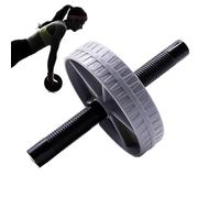 Rueda De Rodillo Ab - Rueda De Ejercicio Abdominal | Ejercitador De Ejercicios Abdominales Para Gimnasio En Casa Y Ejercicios En La Oficina (aprox. 23,5 X 15 Cm) | Equipo De Entrenamiento De Fuerza Mu