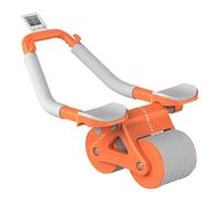 Rueda de rodillos de fitness, Roller de ABS de gimnasio | AB Máquina de entrenamiento de ejercicios con rebote automático - Equipo de entrenamiento de en el gimnasio en casa para la espa