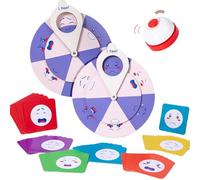 Rueda de sentimientos para niños: rueda de emociones para niños, Rueda de comportamiento para personas psicológicas | Juguete de aprendizaje saludable y divertido, juguete de aprendizaje asociado