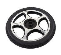 Rueda de silla de ruedas de 16 pulgadas PU Low Rideo Walker Caster Reemplazo de reemplazo para el carrito de Rollator