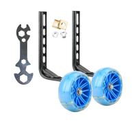 Rueda de soporte para bicicleta para niños, marco de aleaciones de tipo pesado, herramienta de sistemas de equilibrio seguro, ayuda de aprendizaje regulable, rueda de entrenamiento antideslizante