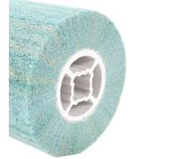 Rueda de tambor desbarbadora de metal de acero inoxidable, cepillo de aletas abrasivo de grano 60-600, herramienta de pulido, 1 pieza(320)