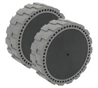 Rueda de transmisión de repuesto para ECOVACS X1, para T10 Turbo, para aspiradoras robot OMNI, neumático de goma diseñado con precisión, tracción óptima, diseño ligero de 50 g, Plug and Play rápido