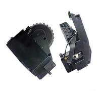 Rueda de transmisión para aspiradora robot, rueda izquierda derecha de repuesto con motor, para motor de rueda de plástico duradero para Laresar para L6 Pro, compatible con accesorio limpiador de