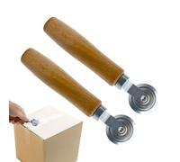 Rueda de trazado de patrones, cortador de perforación de patrones de costura profesional, herramienta de trazado de punta de aguja, cortador perforador giratorio para manitas, principiantes, adultos