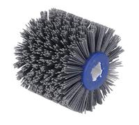 Rueda de trefilado de alambre, grano 80, amoladora angular multifuncional, rueda de cepillo, accesorio de lijado, cepillo de tambor, herramienta de bruñido para proyectos de