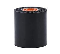Rueda de trefilado Rodillo de para pulido con núcleo de aluminio de caucho, muela abrasiva profesional para acabado de superficies metálicas, abrasivo de alta dureza con