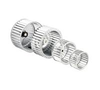Rueda de ventilador centrífugo de alas múltiples de 3-12 pulgadas | Impulsor de viento de chapa galvanizada(B Counterclockwise,210X76X14 mm)