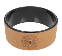 Rueda de Yoga de Corcho Natural, Antideslizante, 1 Pieza | Fitness y Pilates, Soporte para Flexión hacia Atrás, Ayuda a Estirar y Ampliar el Movimiento