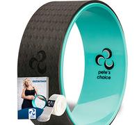 Rueda de Yoga, Incluye eBook y Correa - Accesorio de Yoga de Gran Comodidad y Durabilidad. Rueda de Equilibrio para Mayor Flexibilidad y Precisión.